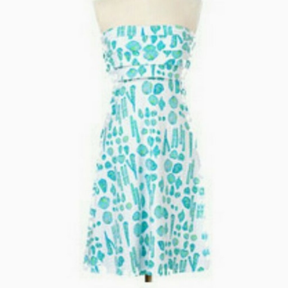 Lilly Pulitzer Dresses & Skirts - Lilly Pulitzer Seashell Conch Strapless Dress